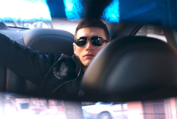 Male model photo shoot of Krys Toxic-Lopez in Backseat