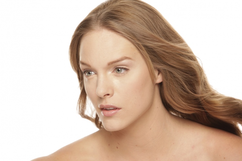 Female model photo shoot of Megan Repp Makeup
