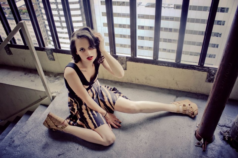 Female model photo shoot of Katy Minnie Monroe by Aurelie Curie