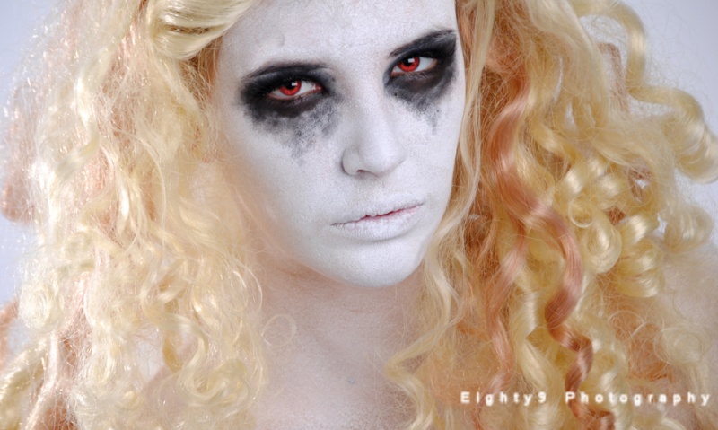 Female model photo shoot of Eighty9Photography and Samantha Fyfe, makeup by Angelina Libuszowska