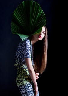 Female model photo shoot of Rika Fukada
