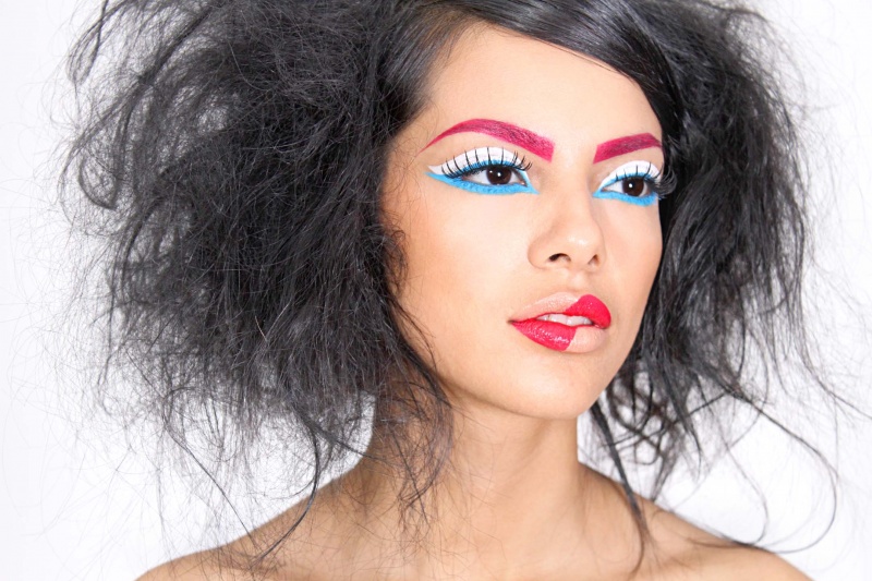 Female model photo shoot of Something New, makeup by Ivan Betancourt