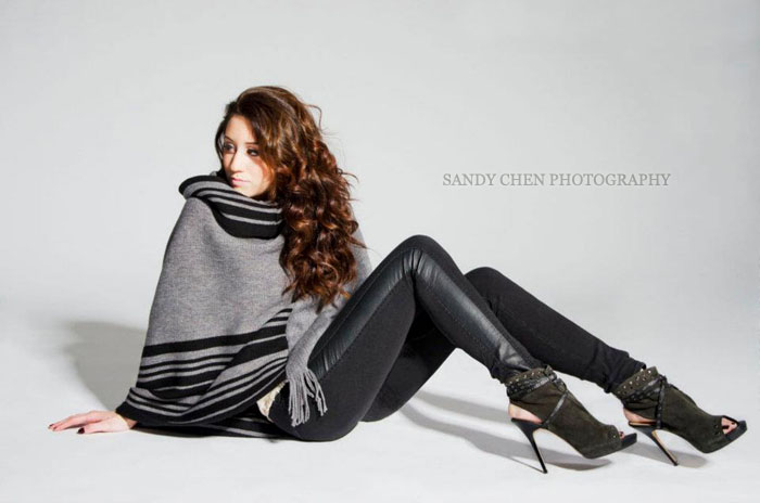 Female model photo shoot of Sandy Chen in NY