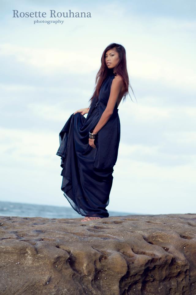 Female model photo shoot of TMR Artistry in cronulla beach