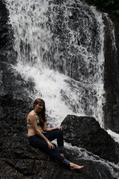 Female model photo shoot of Shelly Carpenter in Kondalilla Falls Montville