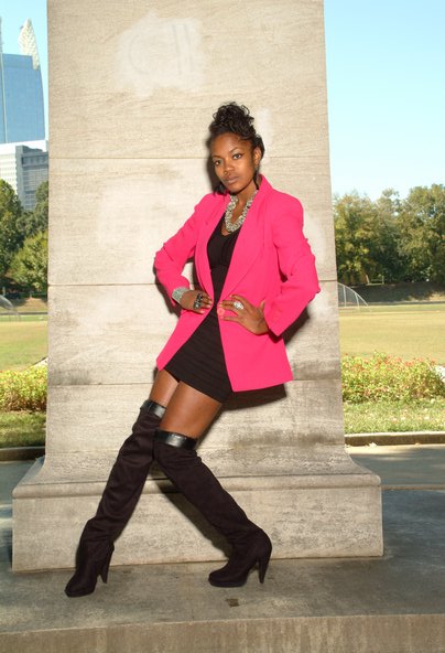 Female model photo shoot of PAINTED BLAQ in Atlanta Ga