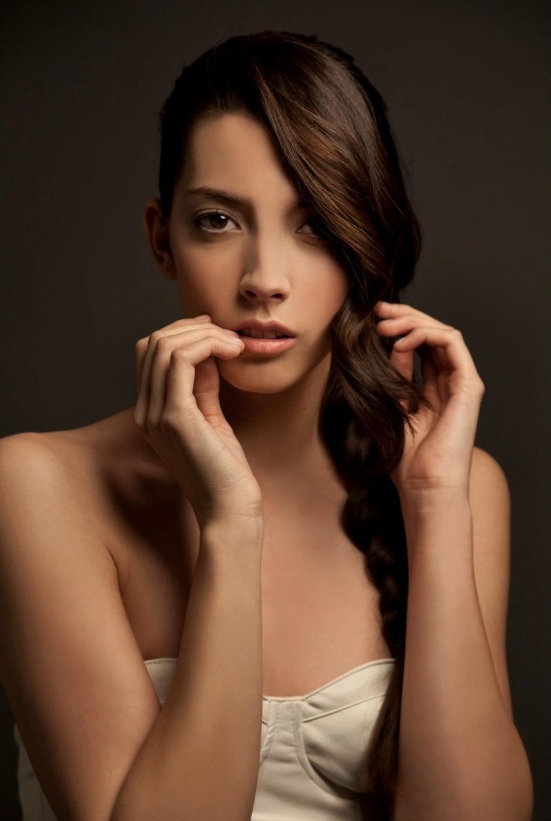 Female model photo shoot of MUA- Christina C