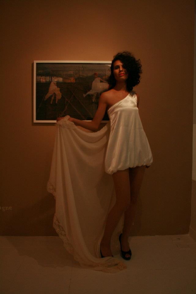 Female model photo shoot of Samantha  Paz in Casa Galeria