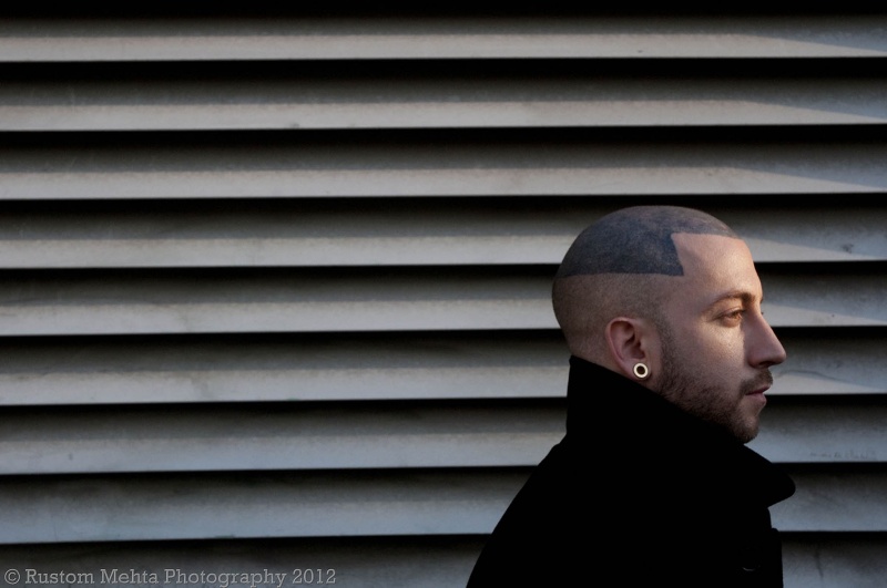 Male model photo shoot of RUSTOM MEHTA  in South Bank,London