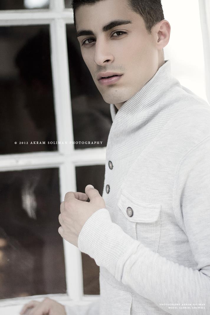 Male model photo shoot of Gabriel Gruwell by Akram  Soliman 