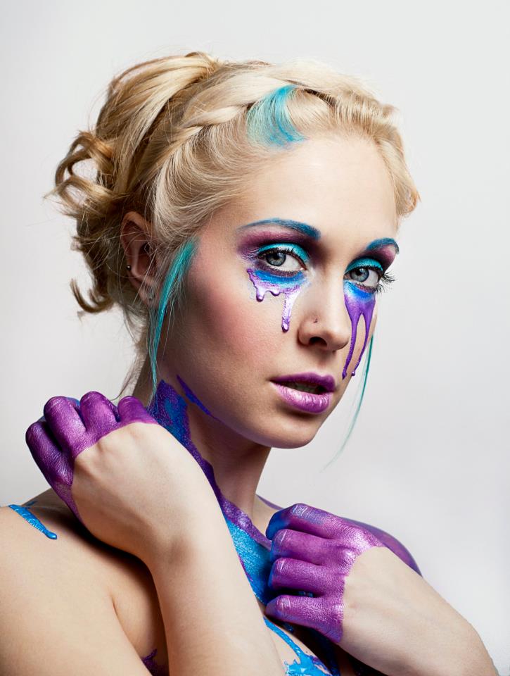 Female model photo shoot of Julia Icone by Laura Elizabeth Photo, makeup by Amanda Marsala Makeup