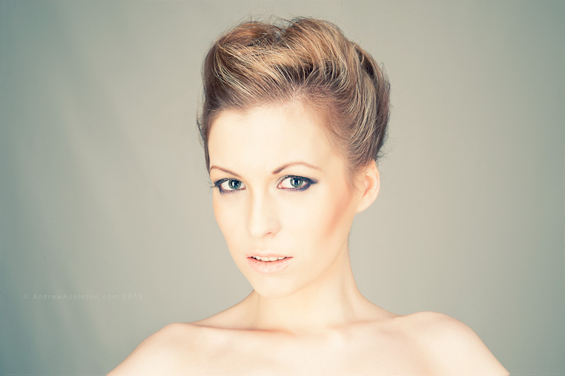 Female model photo shoot of Nicola Hair And Makeup in Kent
