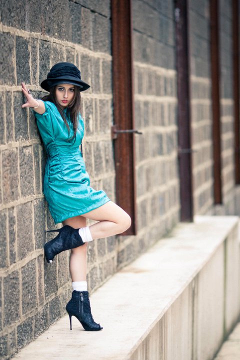 Female model photo shoot of Eloise_Georgia by Alex Gardner in Wardens Walk Coburg, wardrobe styled by KrissieCao