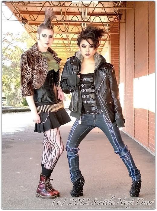 Female model photo shoot of Michi-Designs, -Michi- and Casus Luciferi by Seattle Next Door in Edmonds, WA, makeup by Michi-MUA
