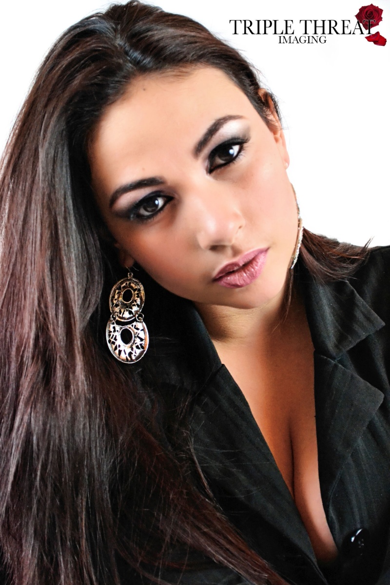 Female model photo shoot of Christine Torres by Triple Threat Imaging