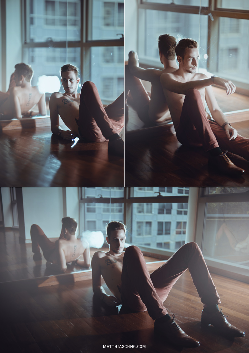 Male model photo shoot of Matthias Chng