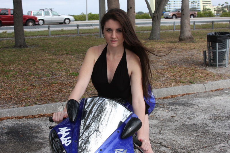 Female model photo shoot of StephanieWilson in Courtney Cambell Causway, Tampa Florida