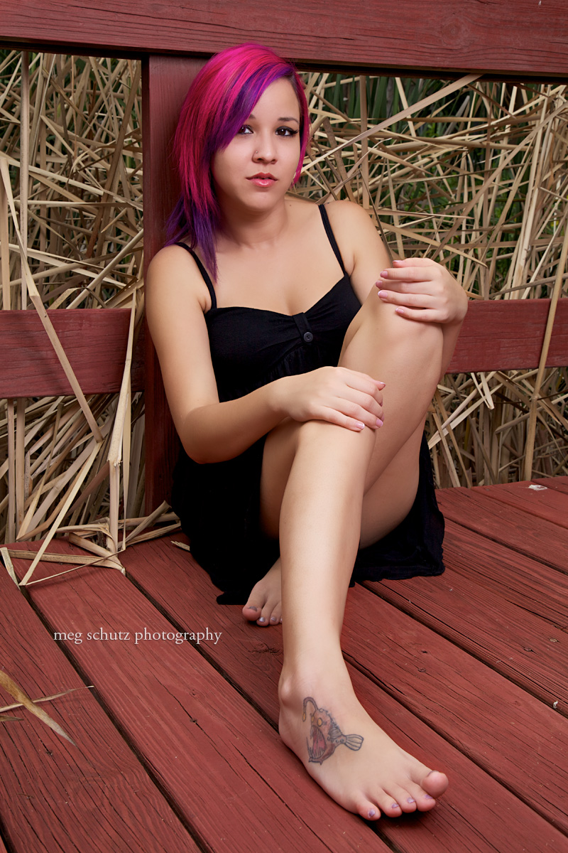 Female model photo shoot of Stephanie Rei by MegSchutz