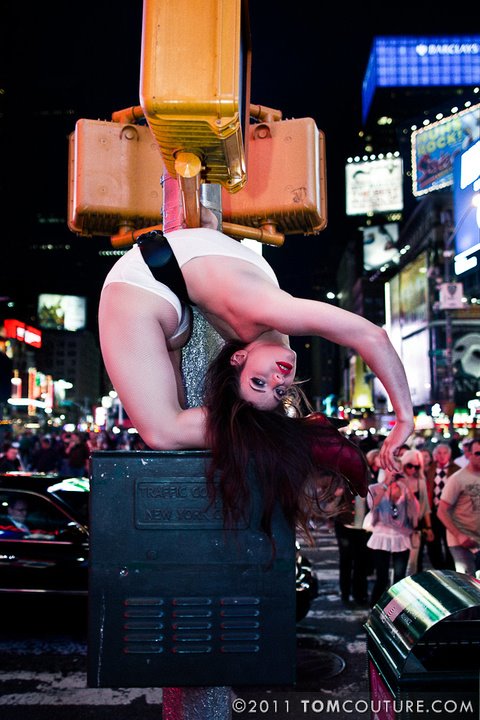 Female model photo shoot of Circus Natasha in NYC