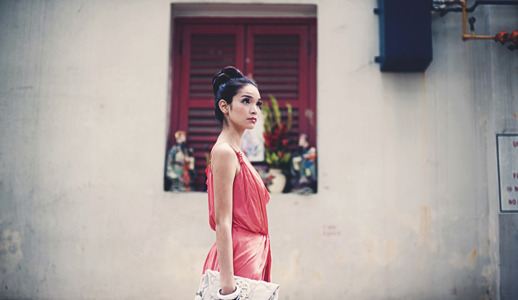 Female model photo shoot of Missy Bell Stylist in Singapore