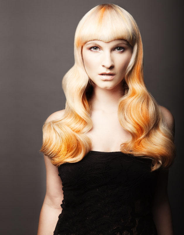 Female model photo shoot of Vicky Demetriou hair
