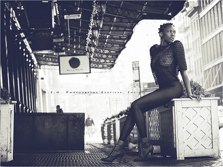 Female model photo shoot of chÃ©ri.telli by Eagle Eye in meatpacking NYC
