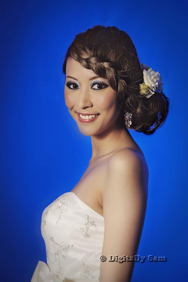 Female model photo shoot of Angel Chua MUA