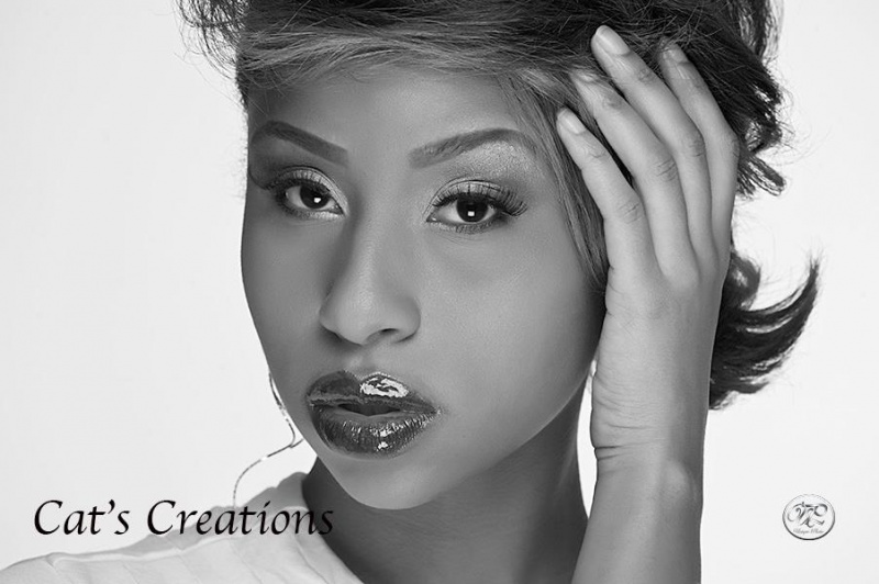 Female model photo shoot of Cats Creations Makeup by Uniquephotoman in Baltimore, MD