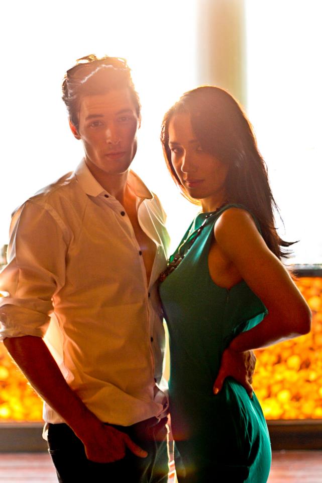 Female and Male model photo shoot of Diane Piroon and Jake Egginton