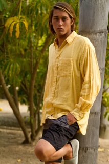 Male model photo shoot of Dustin Morris in Palm Trees