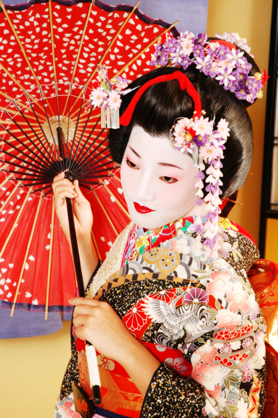 Female model photo shoot of Kila  in Kyoto, Japan