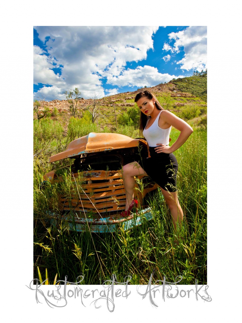 Female model photo shoot of vandyvixen by DanRiozPhotography in Masonville, CO