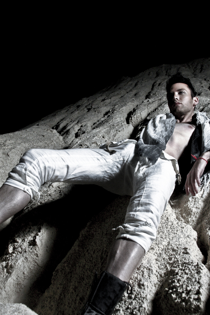 Male model photo shoot of Leighton W by Marc Arevalo in The Moon