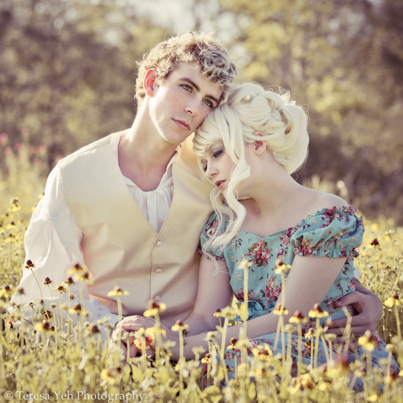 Male and Female model photo shoot of Bradley Lukas Nethercut and Hope Danielle Smith by Teresa Yeh