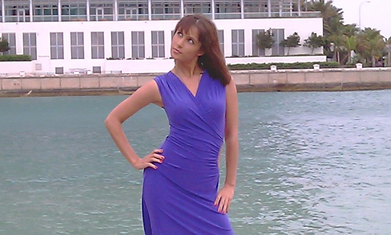 Female model photo shoot of OksanaNovgorod in Miami