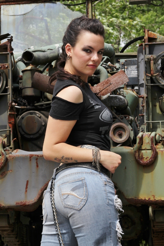 Female model photo shoot of Tara McCulley by Nick Hobby in Hubert, NC