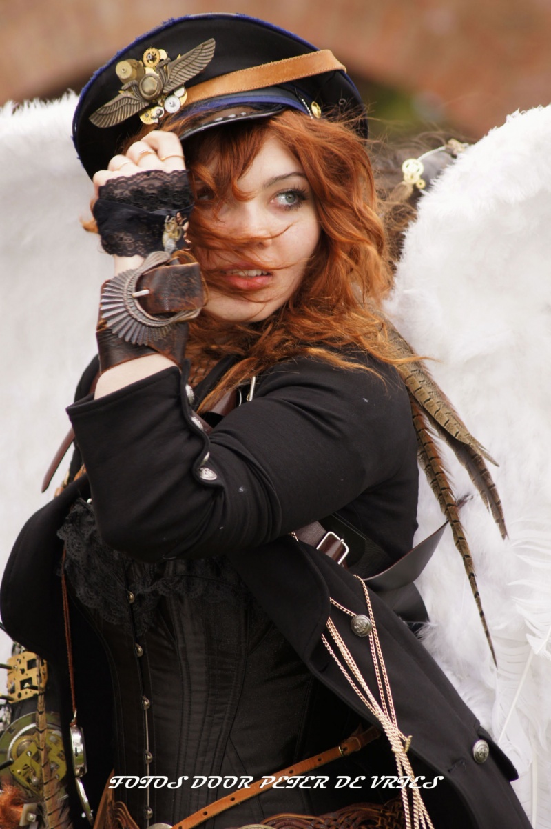 Female model photo shoot of DaniCalifornia_ in Elf Fantasy Fair Haarzuilens (2012)