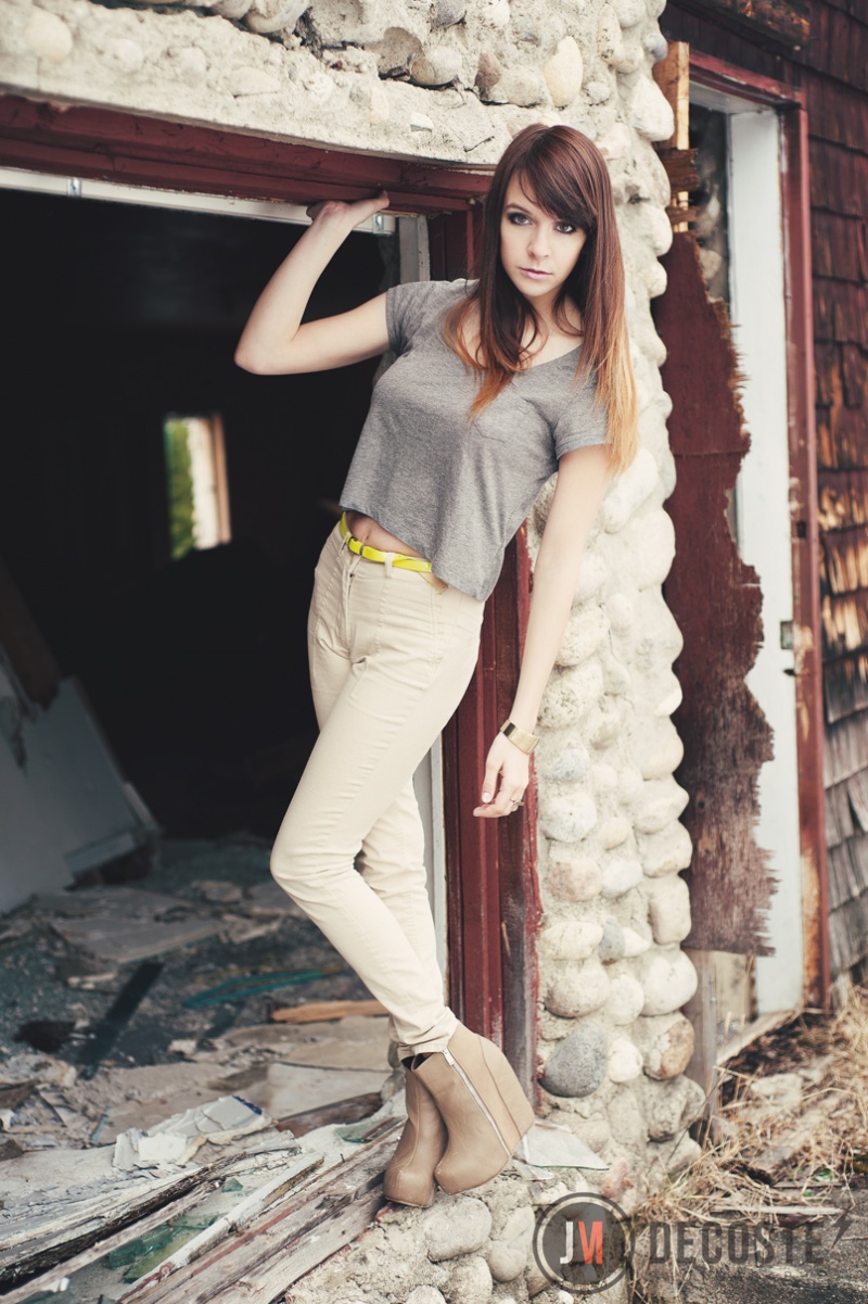 Female model photo shoot of Audrey Castonguay