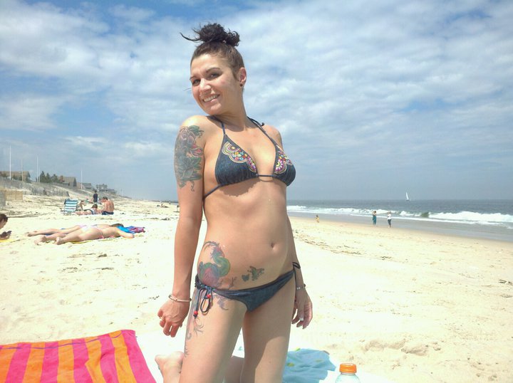 Female model photo shoot of Krimson Rose in Point Pleasant Beach, NJ