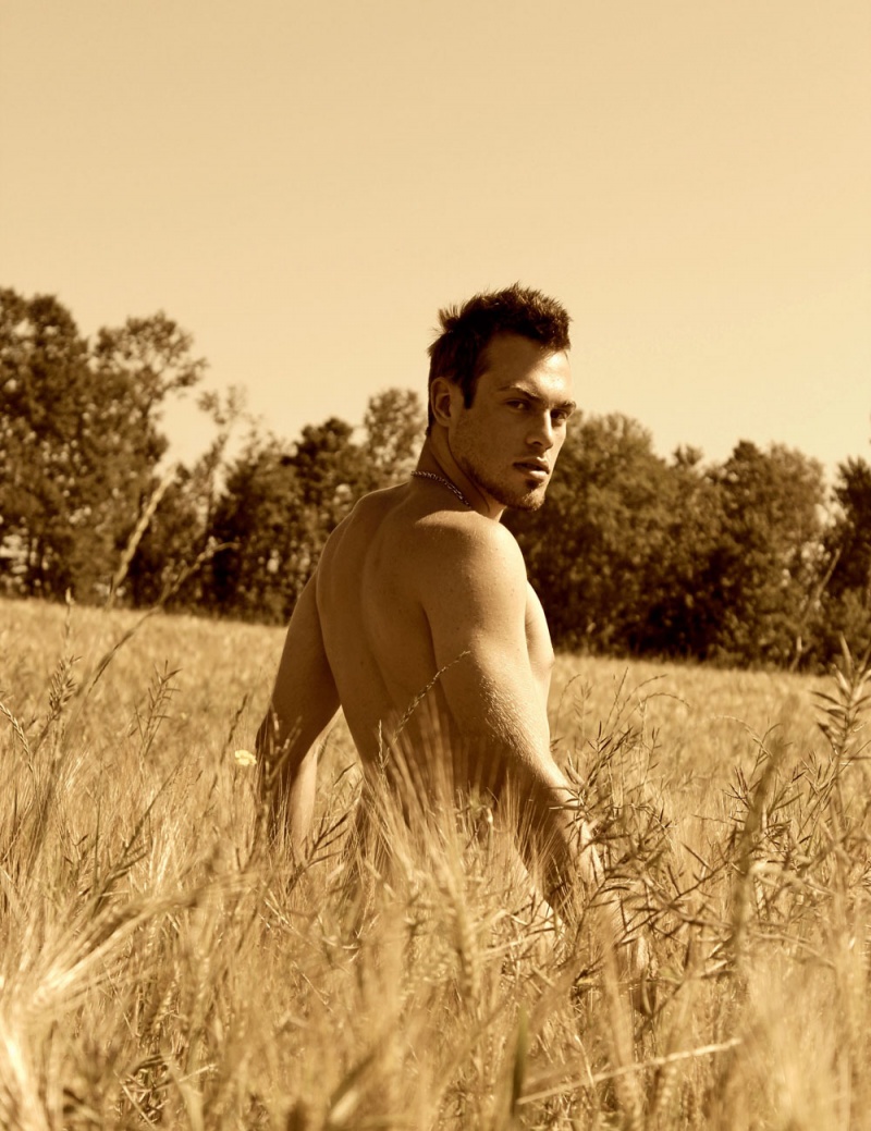 Male model photo shoot of Luc Chretien in Manitoulin Island