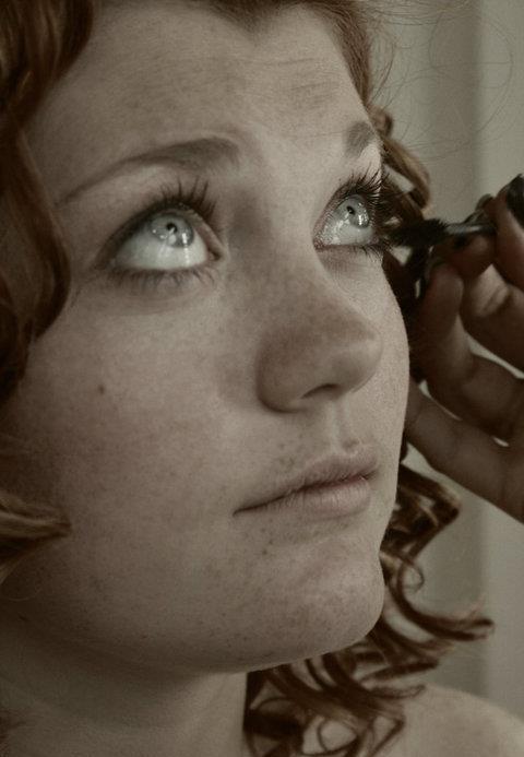 Female model photo shoot of Audie Wilkns in Studio 9 hair salon