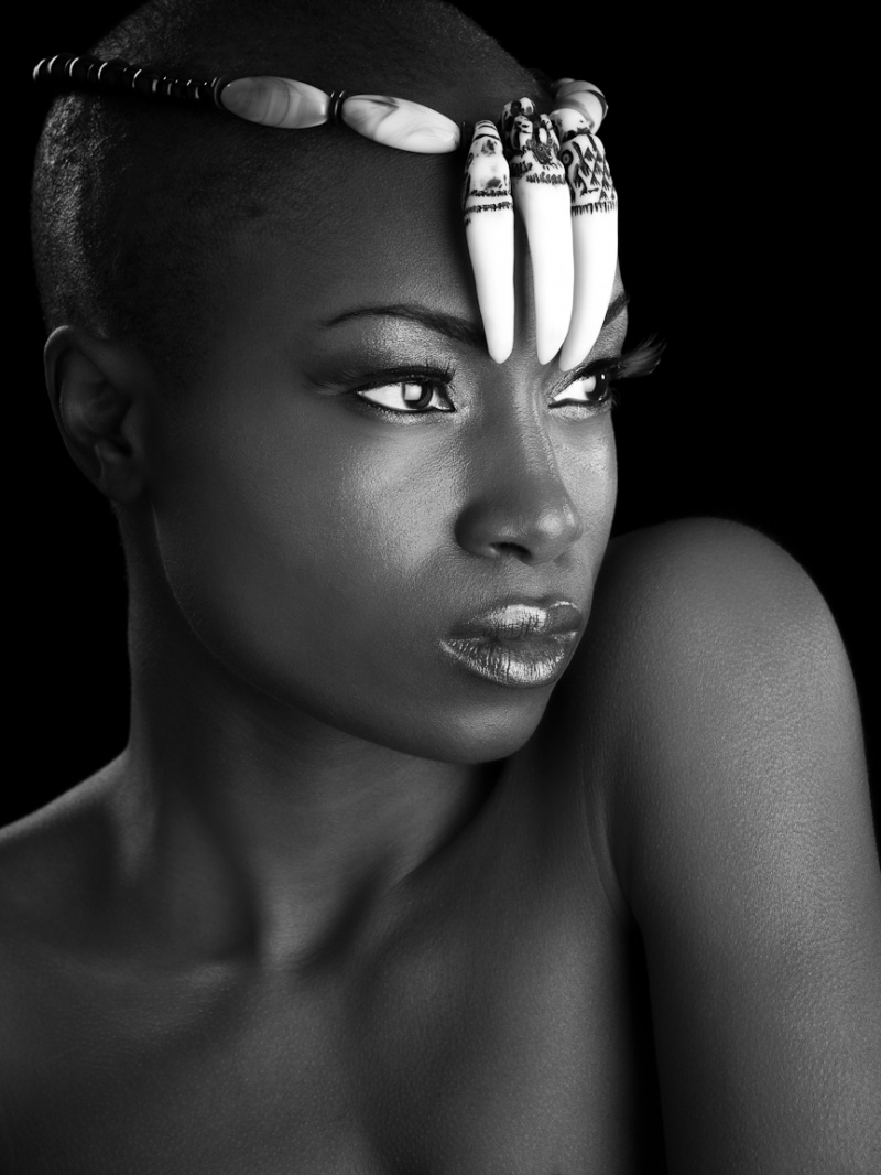 Male and Female model photo shoot of Studio 3149 and Mesha Michelle in Studio 31-49, makeup by Belle Ame Makeup