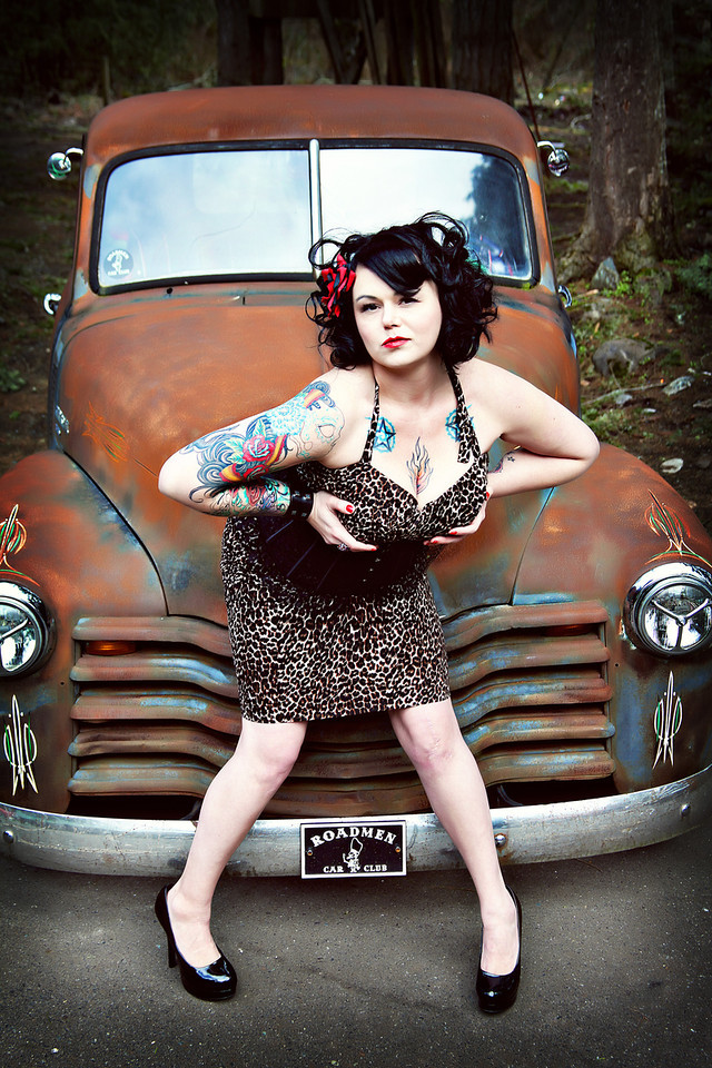 Female model photo shoot of Betty Coupe