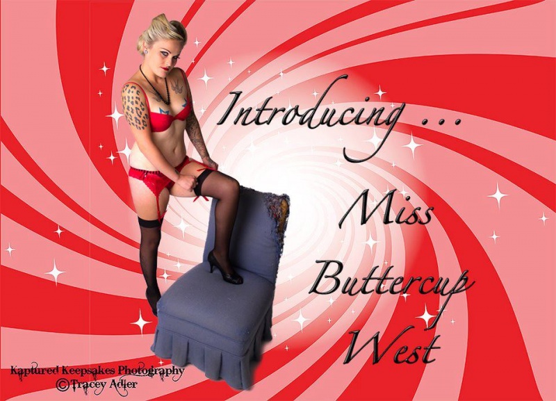 Female model photo shoot of Miss Buttercup West