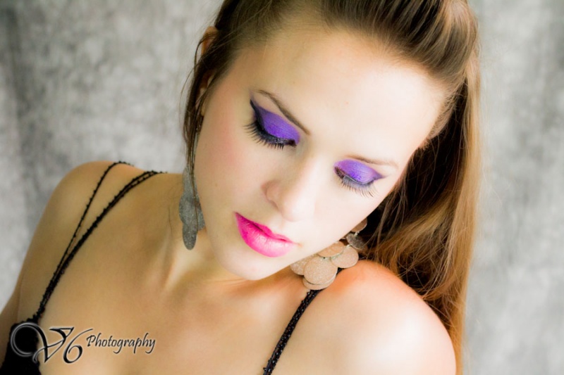 Female model photo shoot of V6Photography, makeup by So Cal Girl Make Up
