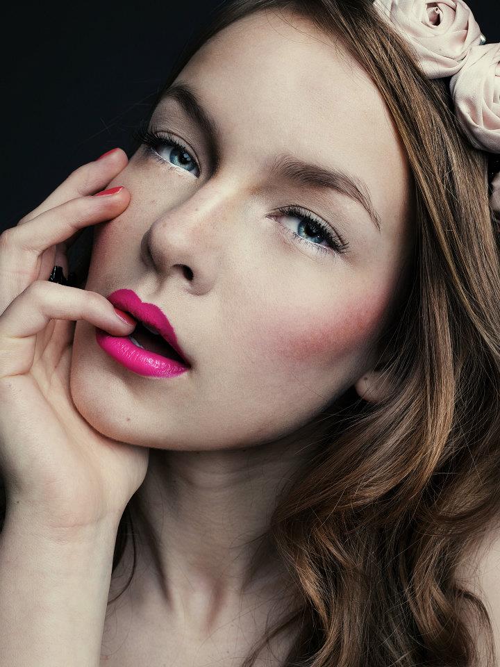 Female model photo shoot of Maria Ortega Makeup in NYC