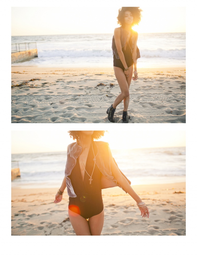 Female model photo shoot of sarah shreves  in redondo beach, ca