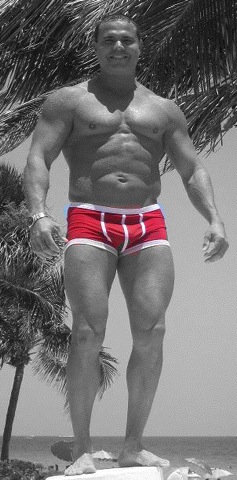 Male model photo shoot of MuscleUS in Fort Lauderdale Beach