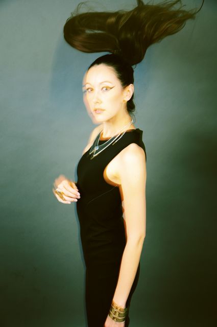 Female model photo shoot of Kristy Janvier by KACEY AU