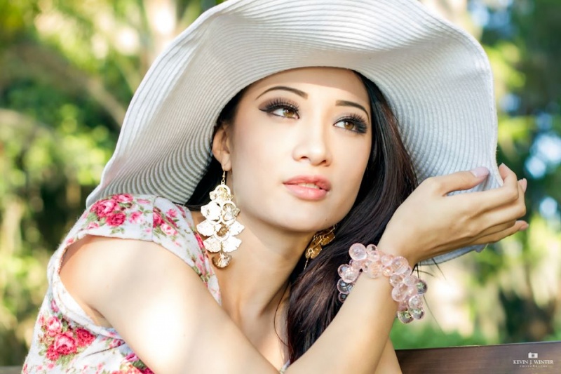 Female model photo shoot of Ms. Nguyen
